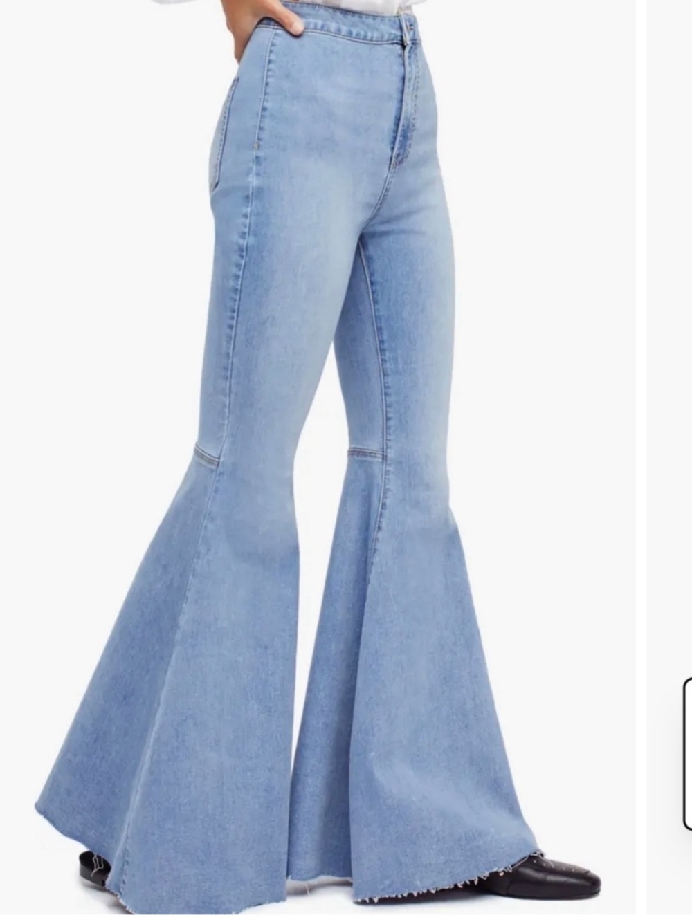 We the Free Just Float On High Waist Flare Jeans